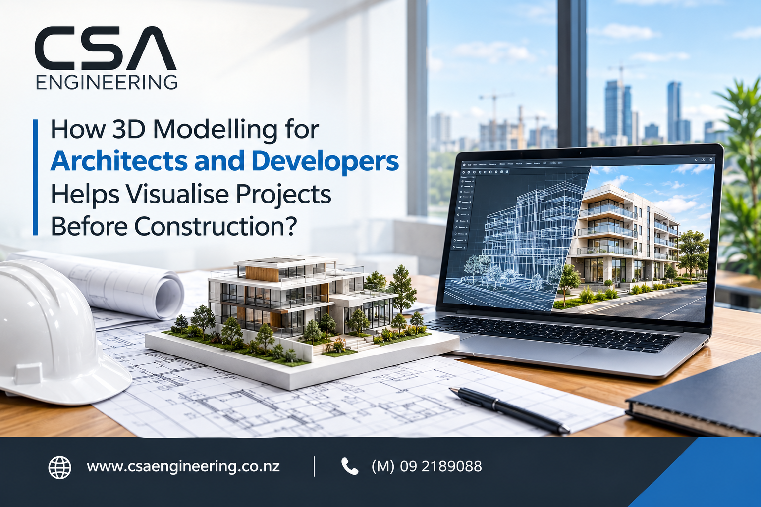 How 3D Modelling for Architects and Developers Helps Visualise Projects Before Construction